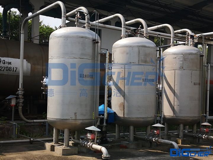 德高潔石油化工鐵路罐車(chē)自動(dòng)化清洗系統(tǒng)回收罐